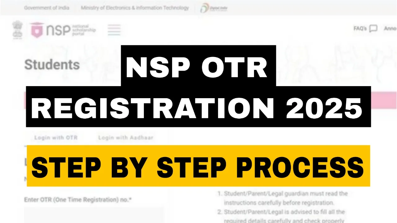 NSP OTR Registration 2025