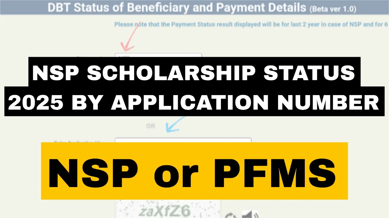 NSP Scholarship Status 2025 by Application Number