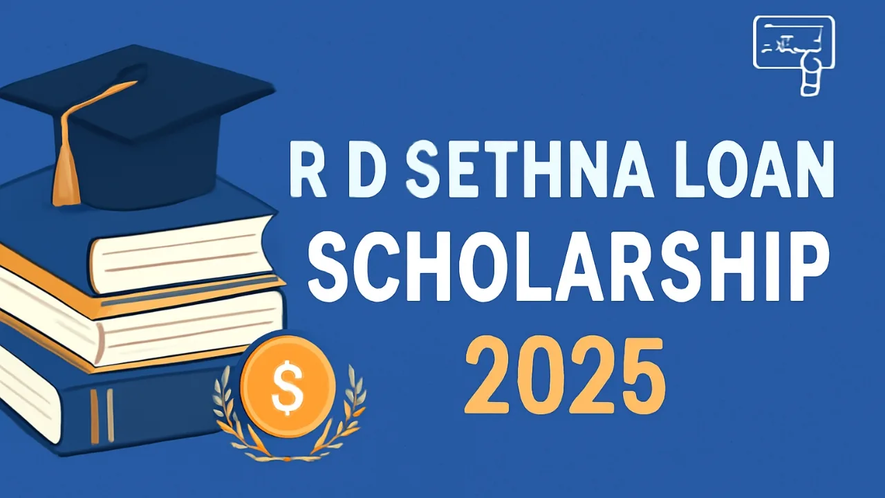 R D Sethna Loan Scholarship 2025