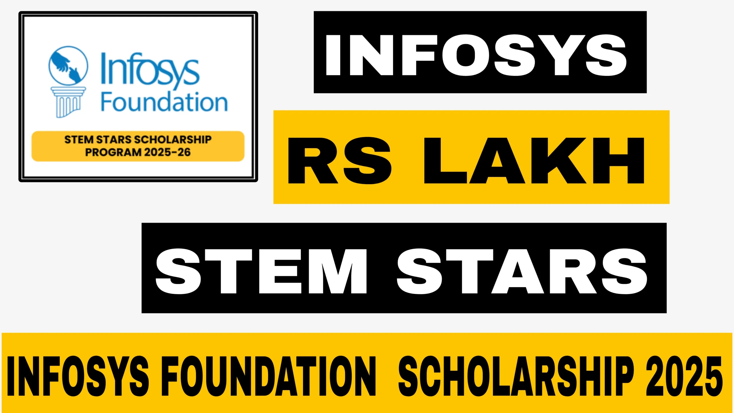 Infosys Foundation STEM Stars Scholarship 2025