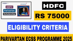 Parivartan ECSS Programme 2025