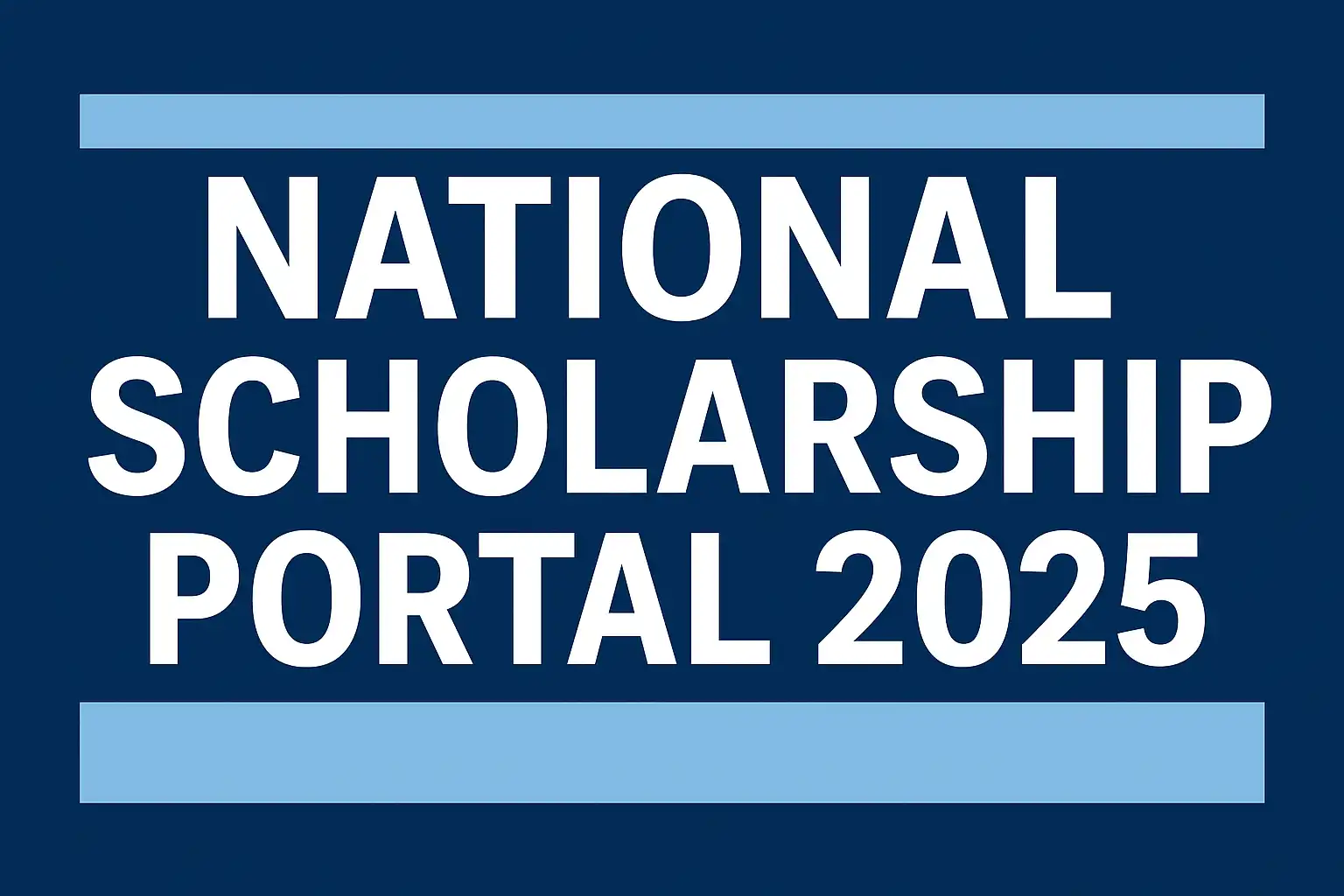 National Scholarship Portal 2025